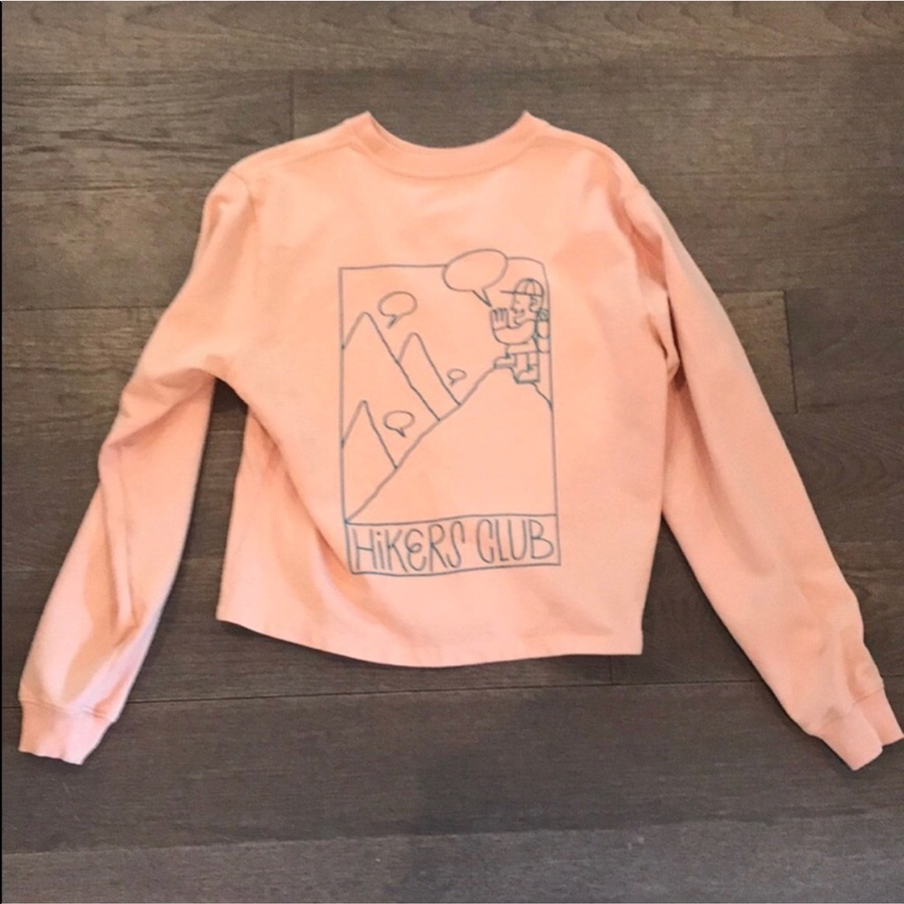NWOT // OUTDOOR VOICES Hikers Club Sweatshirt